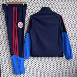 Colombia Chandal Cortavientos Azul Oscuro 2026
