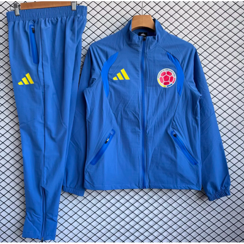 Colombia Chandal Cortavientos Azul 2026