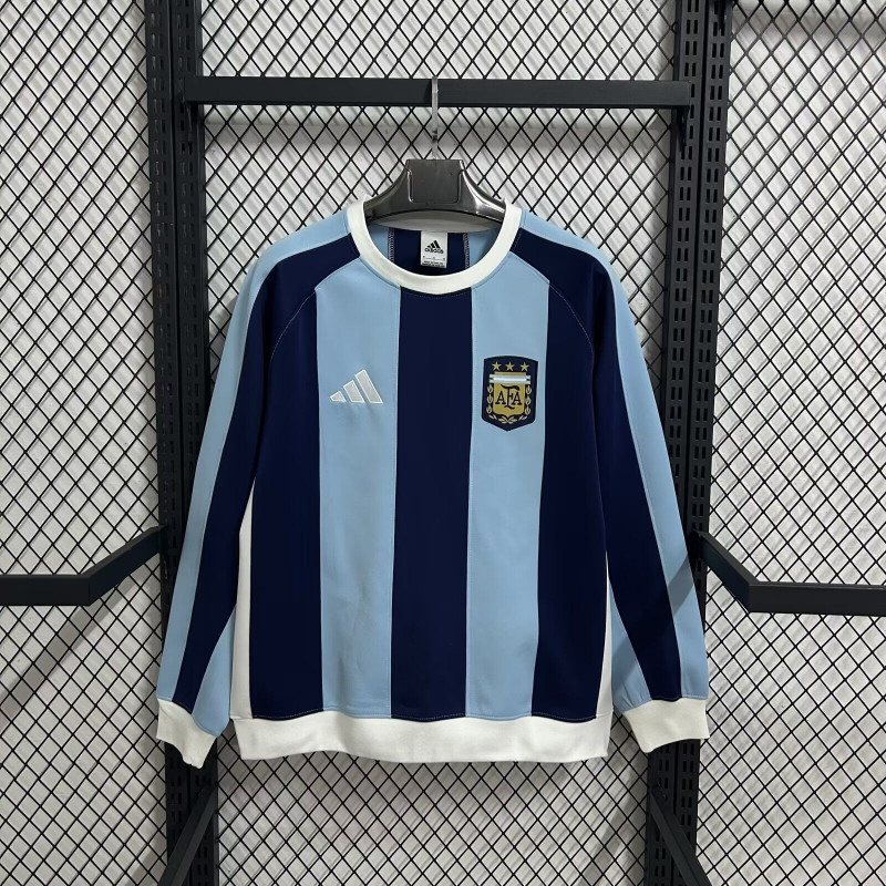 Argentina Sudadera Azul Negra