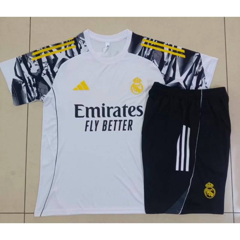 Kit Entrenamiento Real Madrid Marvel Blanco 25-26