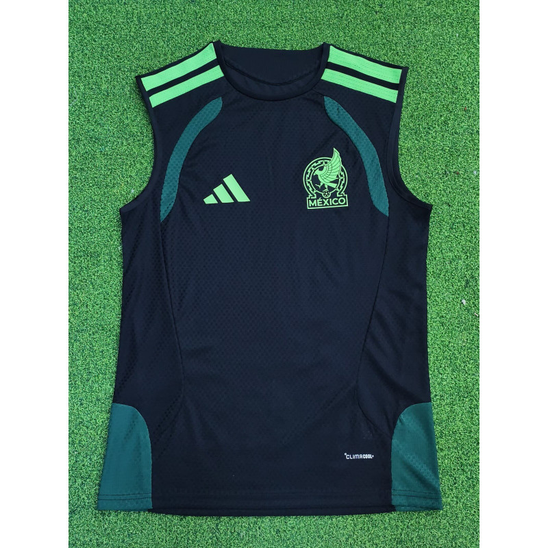 Mexico Entrenamiento Sin Mangas Negra 2026