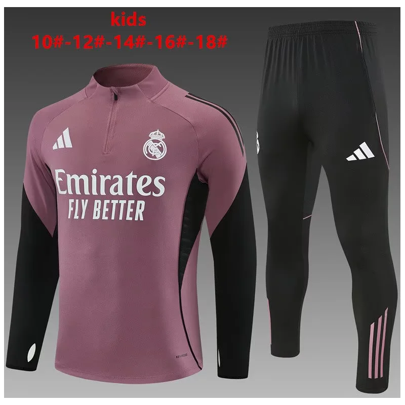 Chandal Entrenamiento Niño Real Madrid Morado 25-26