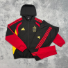 Belgica Chandal Cortavientos Con Capucha Negro 2026