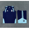 Kit Entrenamiento Argentina Sin Mangas Azul Oscuro 2026