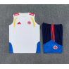 Kit Entrenamiento Colombia Sin Mangas Blanco 25-26
