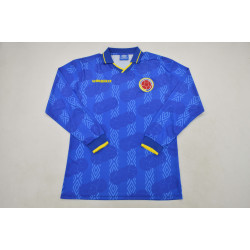 Colombia Retro Manga Larga Visitante 1994