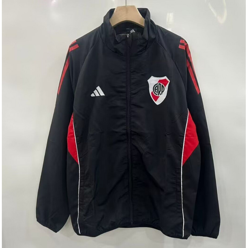 River Plate Cortavientos Negro 25-26