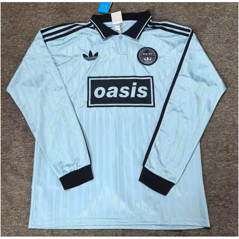 AD X Oasis Manga Larga Azul 2025