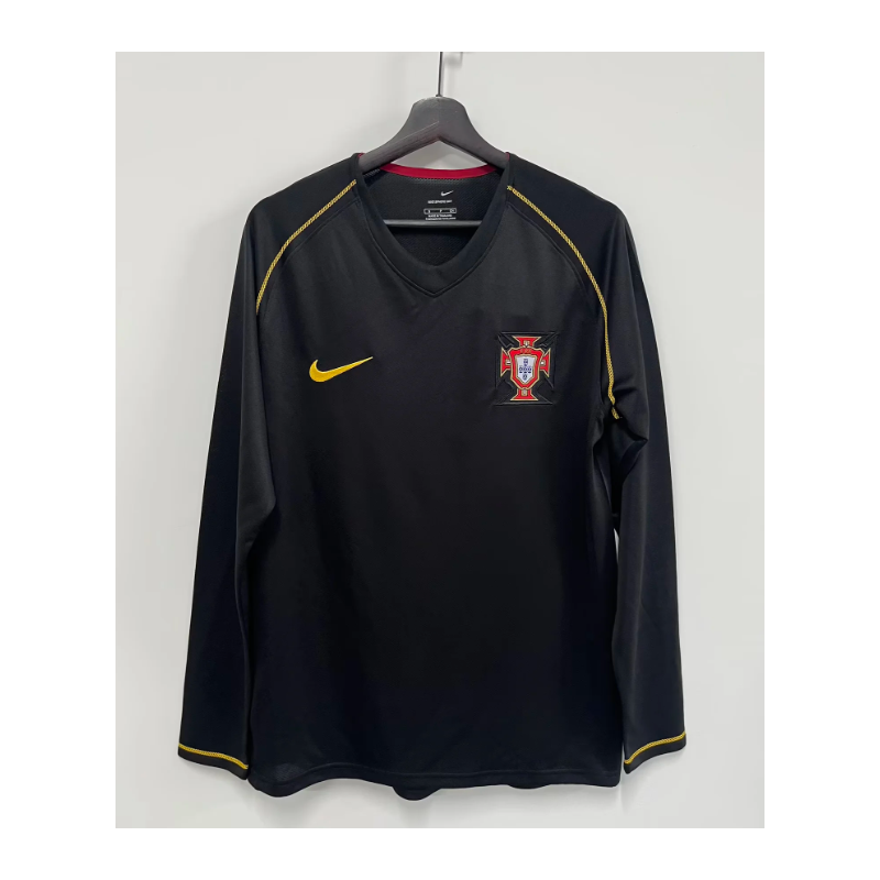 Portugal Retro Manga Larga Visitante 2006