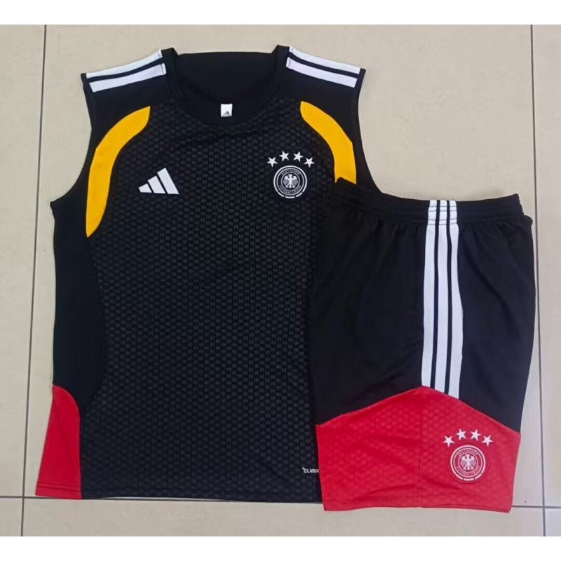 Kit Entrenamiento Alemania Sin Mangas Negro 2026