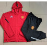 Manchester United Chandal Rojo con Capucha 25-26