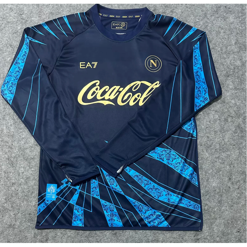 Napoles Prematch Manga Larga Azul Oscuro 25-26