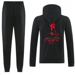 Manchester United Chandal Sudadera Negro 25-26