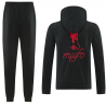 Manchester United Chandal Sudadera Negro 25-26