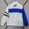 Italia Cortavientos Retro Blanco
