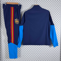 España Chandal Cortavientos Azul 2026
