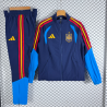 España Chandal Cortavientos Azul 2026