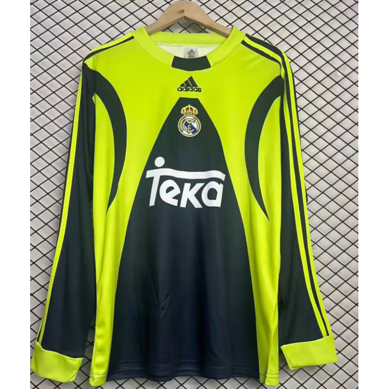 Real Madrid Retro Manga Larga Portero 99-00