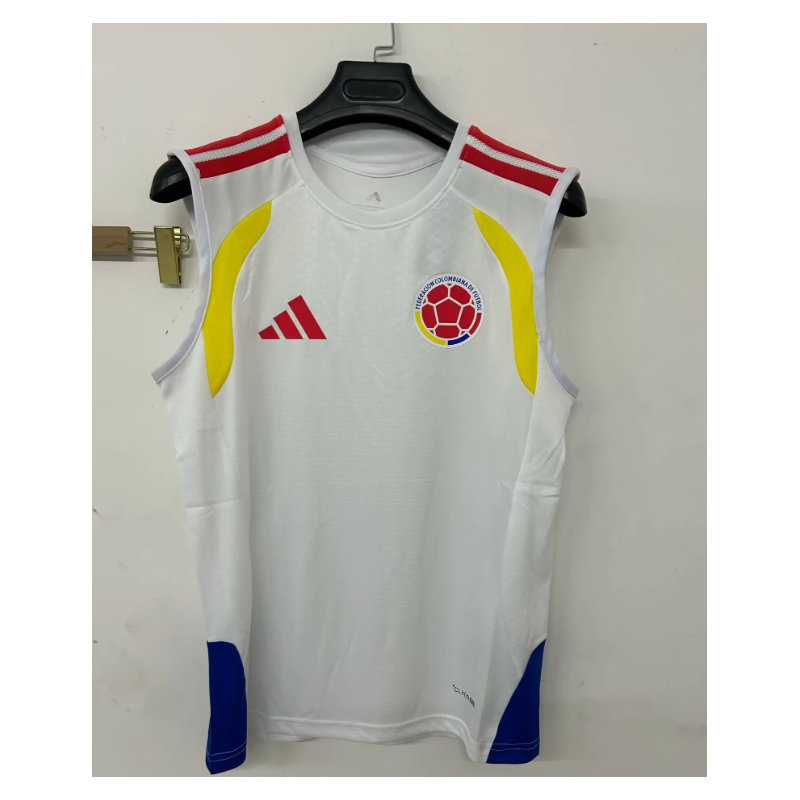 Colombia Entrenamiento Sin Mangas Blanco 2026