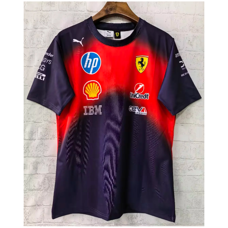 F1 Camiseta Ferrari Morada Roja 2026