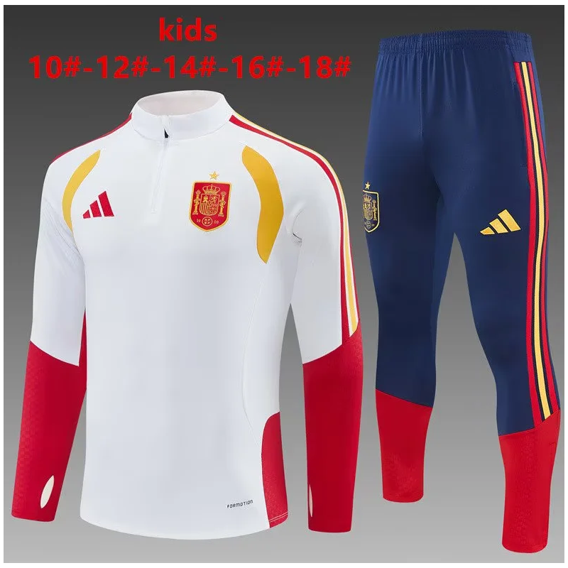 Chandal Entrenamiento Niño España Blanco 2026