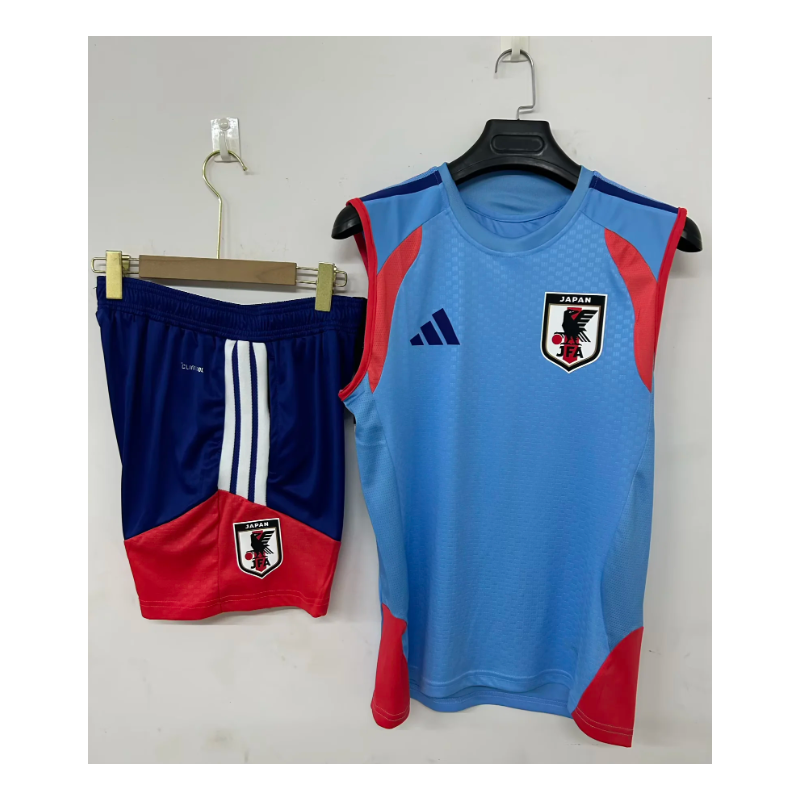 Kit Entrenamiento Japon Sin Mangas Azul 25-26