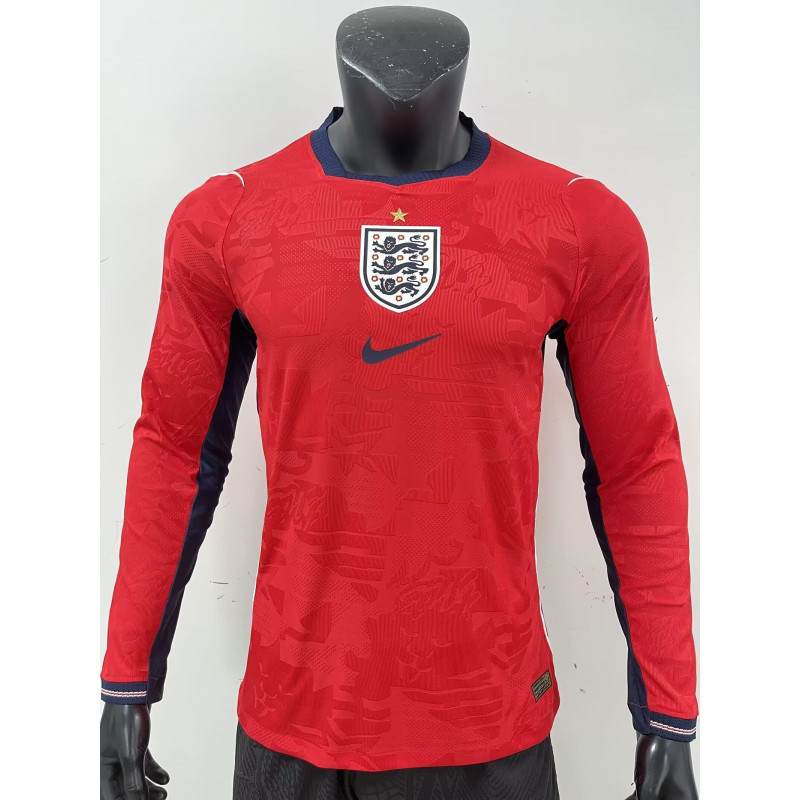 Inglaterra Player Version Manga Larga Visitante 2026
