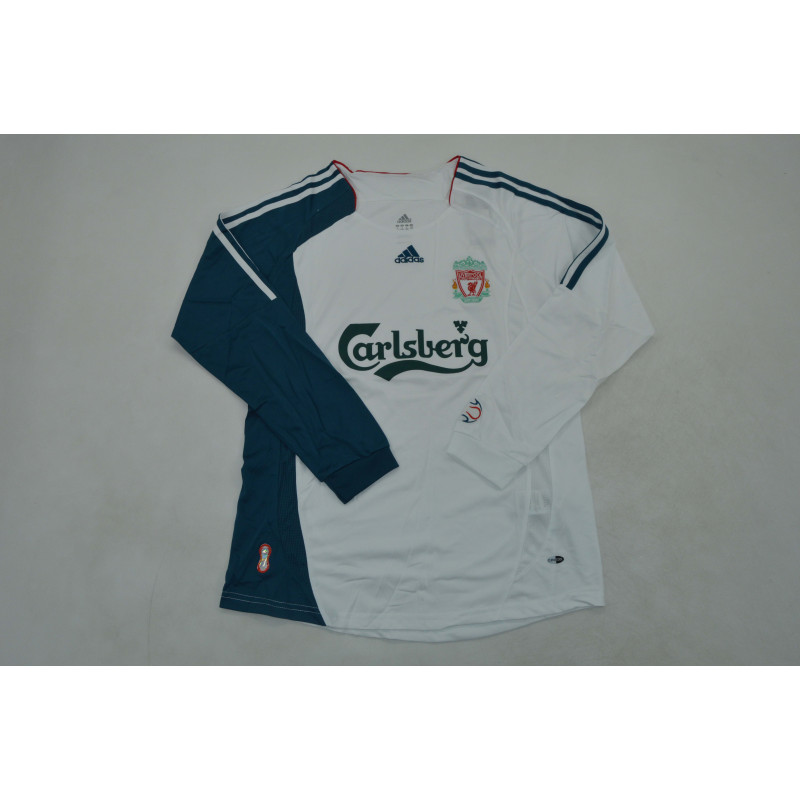 Liverpool Retro Manga Larga Visitante 06-07