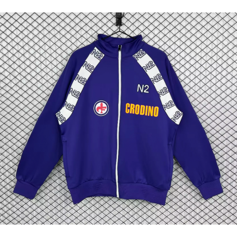 Fiorentina Chaqueta Retro Azul 86-87