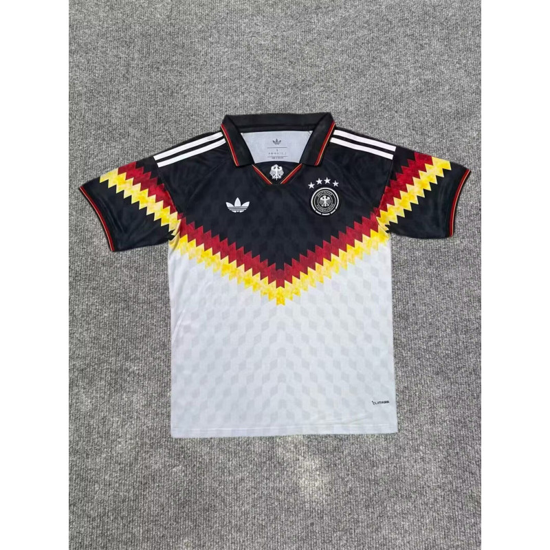 Alemania Polo Estilo 90's Blanco