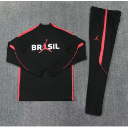 Brasil Chandal Entrenamiento Negro Rojo 2026