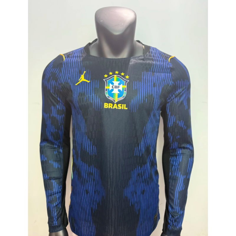 Brasil Player Version Manga Larga Visitante 2026