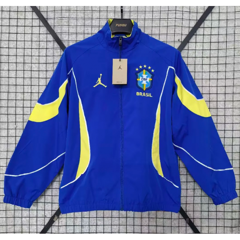 Brasil Cortavientos Azul 2026