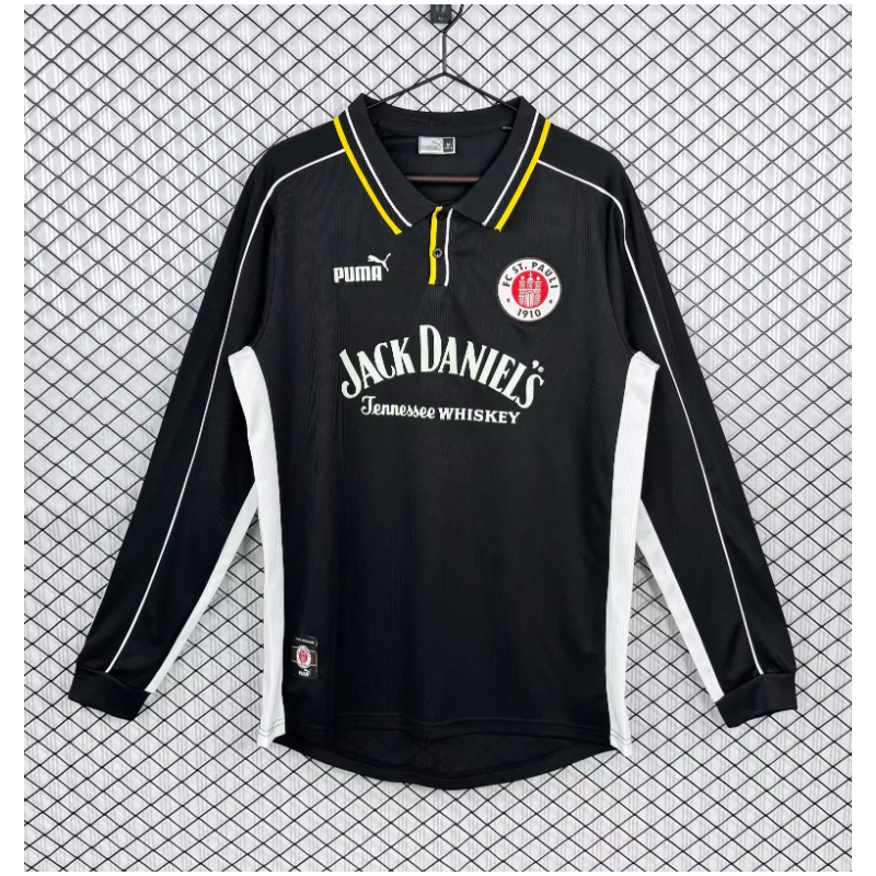 St. Pauli Retro Manga Larga Visitante 99-00