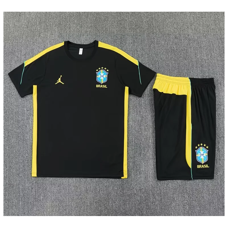 Kit Entrenamiento Brasil Negro 2026