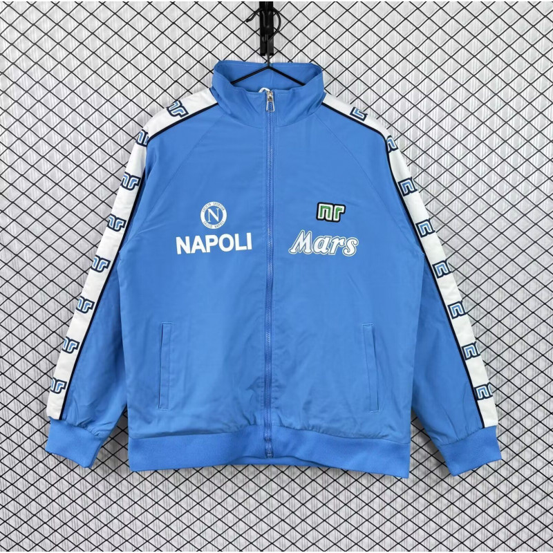 Napoles Cortavientos Retro Azul 88-89