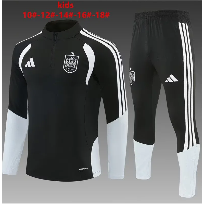 Chandal Niño Entrenamiento España Negro 2026