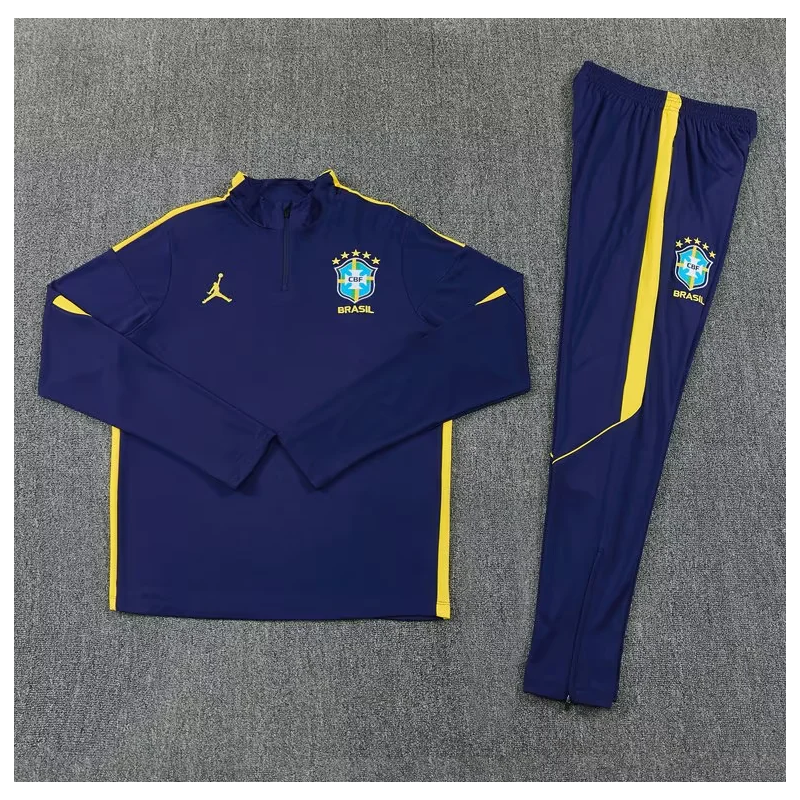 Brasil Chandal Entrenamiento Azul Amarillo 2026