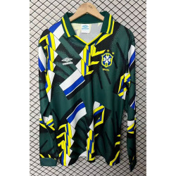 Brasil Retro Manga Larga...