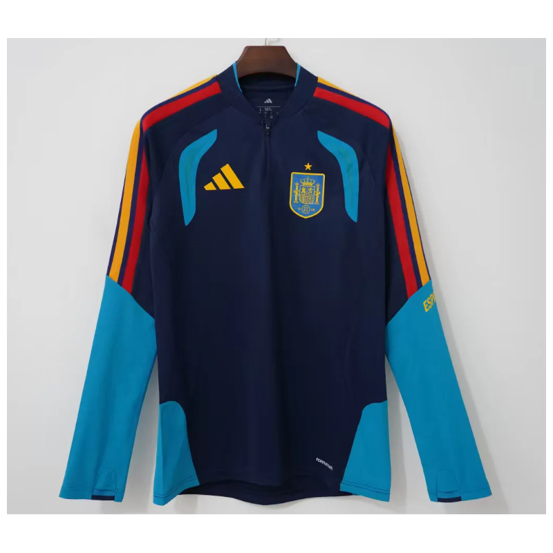 España Sudadera Entrenamiento Player Version Azul 2026