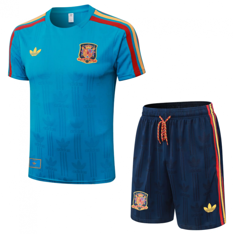 Kit Entrenamiento España Retro Azul Player Version 2026