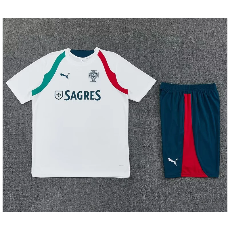 Kit Entrenamiento Portugal Blanco 2026