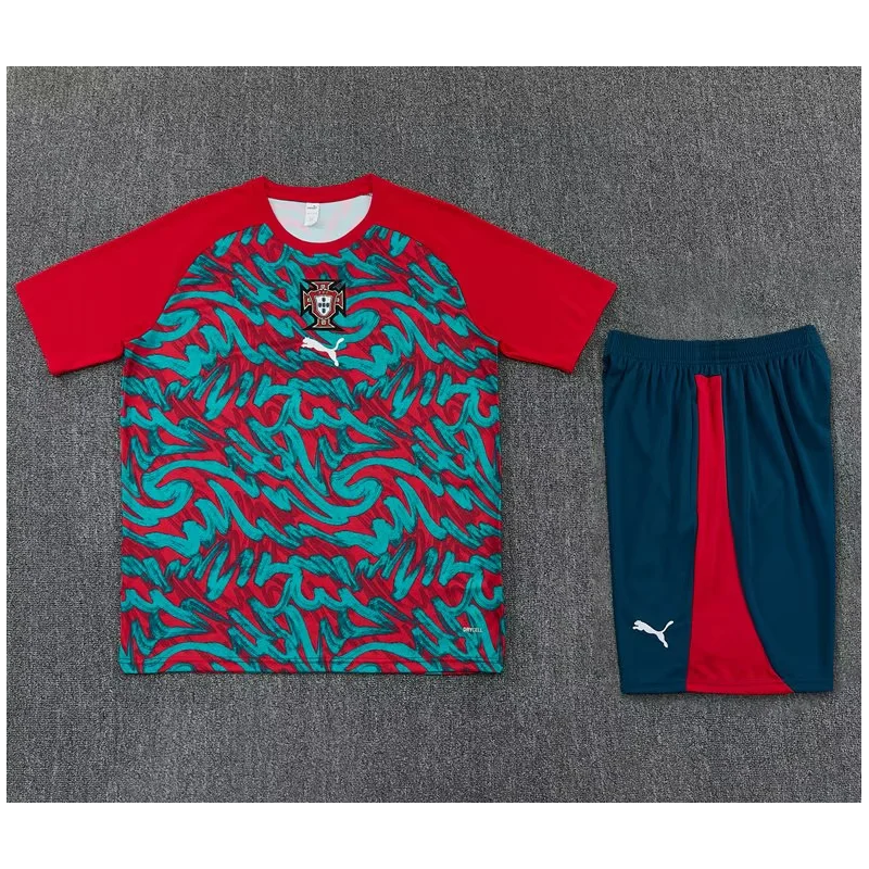 Kit Entrenamiento Portugal Rojo Verde 2026