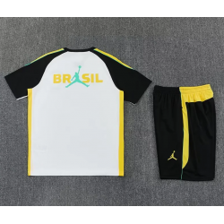 Kit Entrenamiento Brasil Blanco 2026