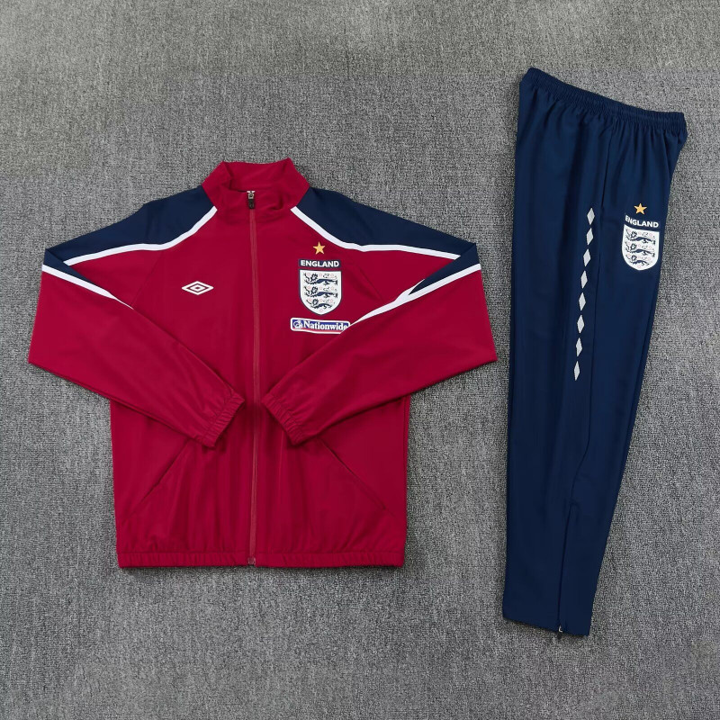 Inglaterra Chandal Cortavientos Rojo 2026