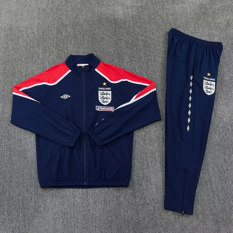 Inglaterra Chandal Cortavientos Azul 2026