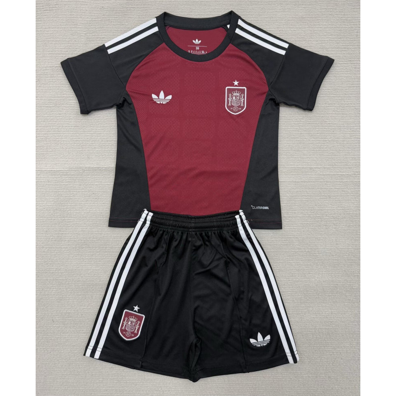 España KIT NIÑO Portero Granate 2026