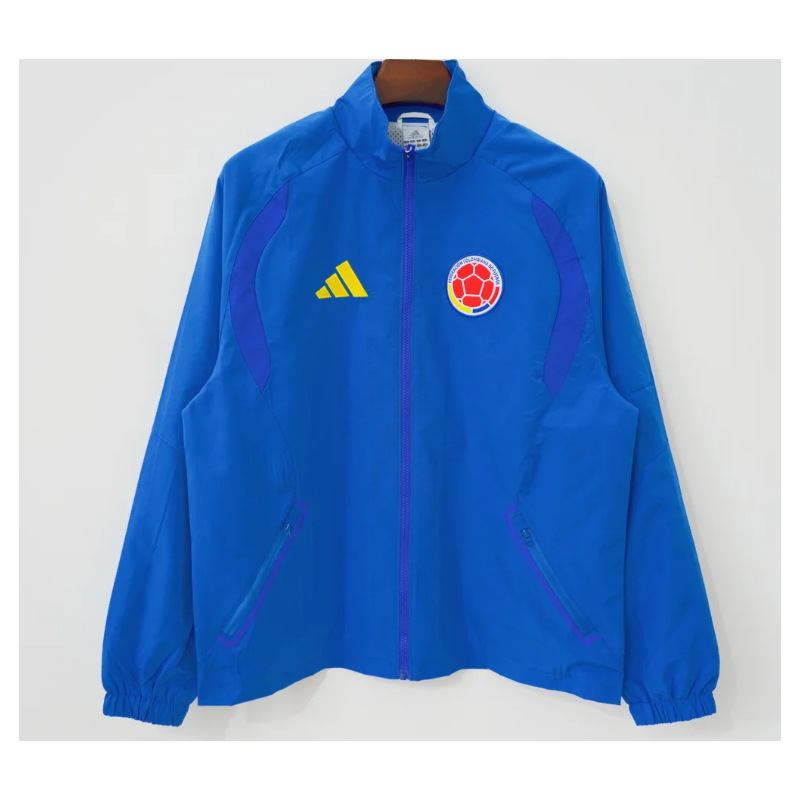 Colombia Cortavientos Azul 2026