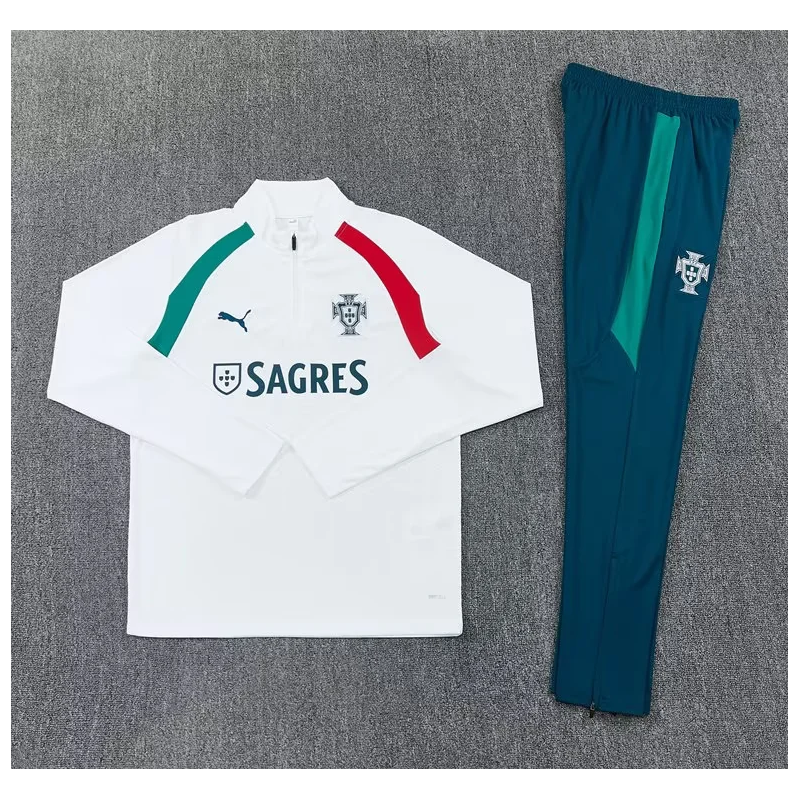 Portugal Chandal Entrenamiento Blanco 2026