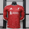 Liverpool Player Version Manga Larga Local 26-27